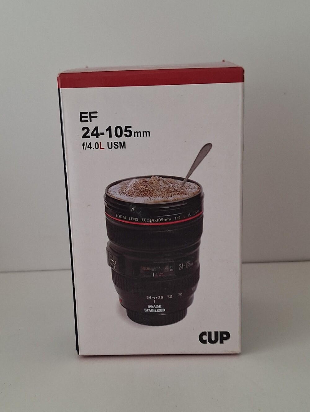 Caniam camera lens tumbler - NIB